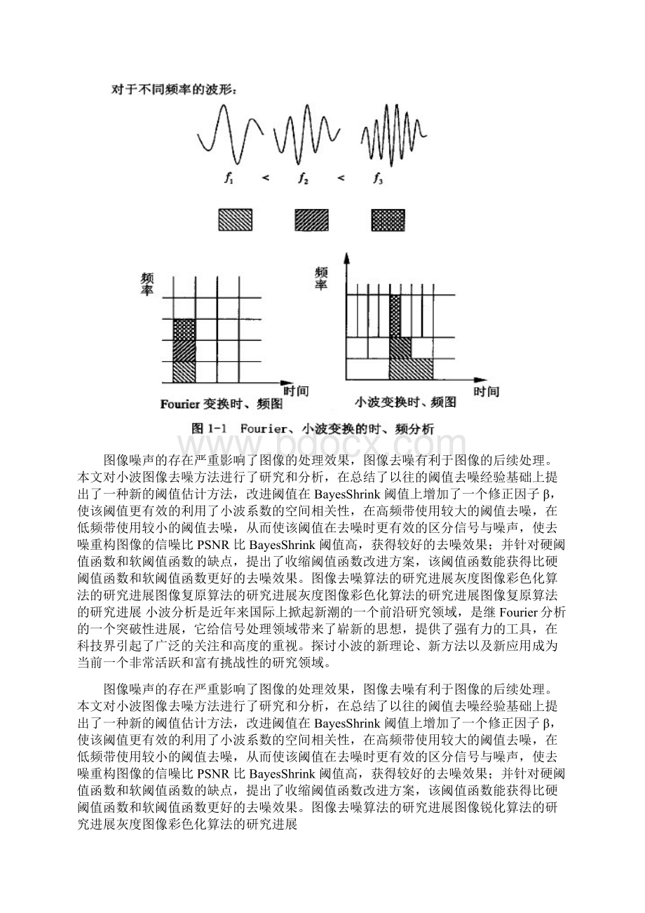 学年论文基于小波变换的图像去噪算法研究Word下载.docx_第3页