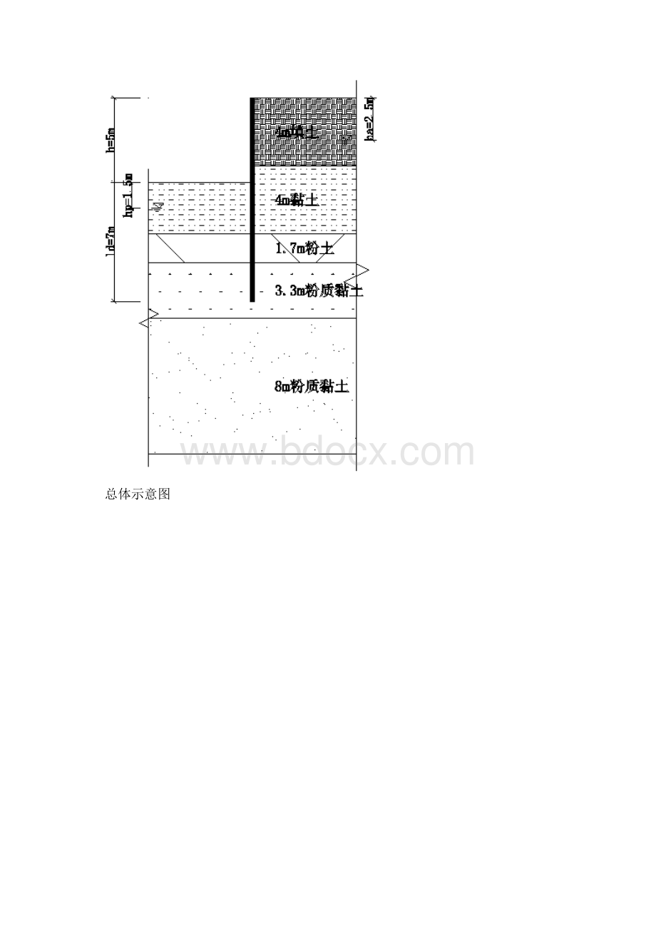 板桩支护计算悬臂计算书Word格式文档下载.docx_第3页