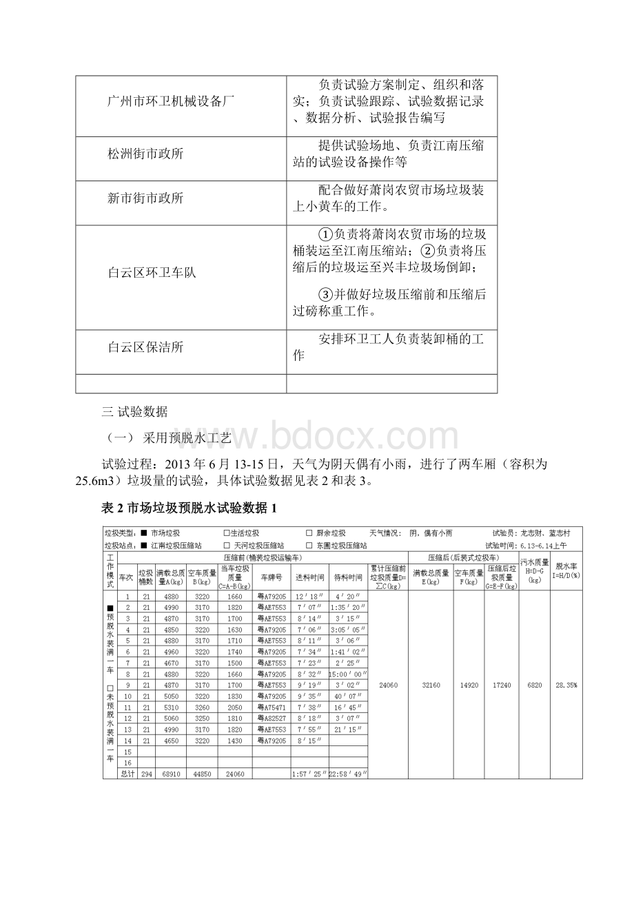 垃圾减量脱水系统试验报告讲解.docx_第3页