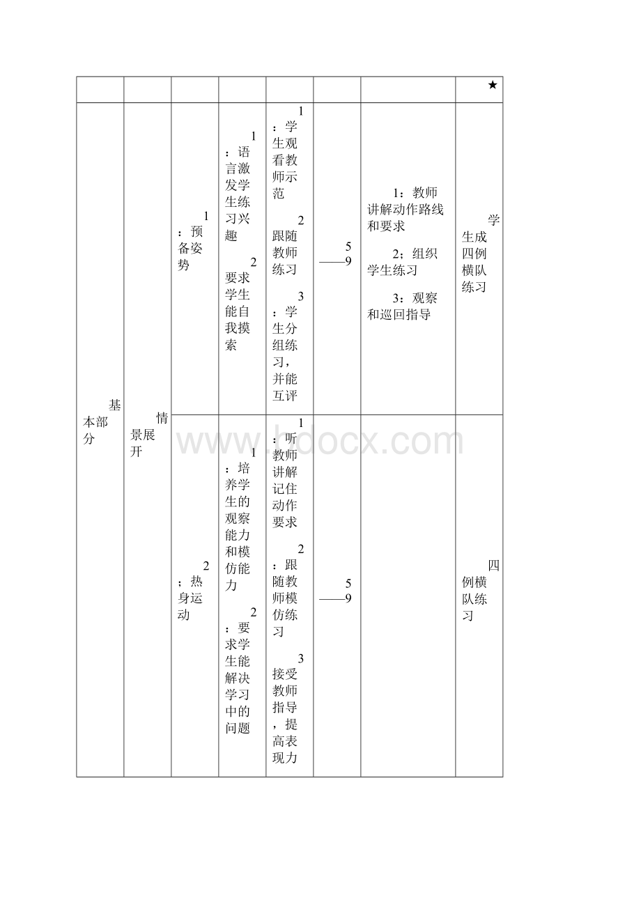 初中体育教案全集七年级.docx_第3页