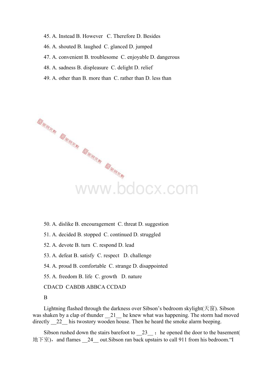 届高三复习完形填空专练文档格式.docx_第2页