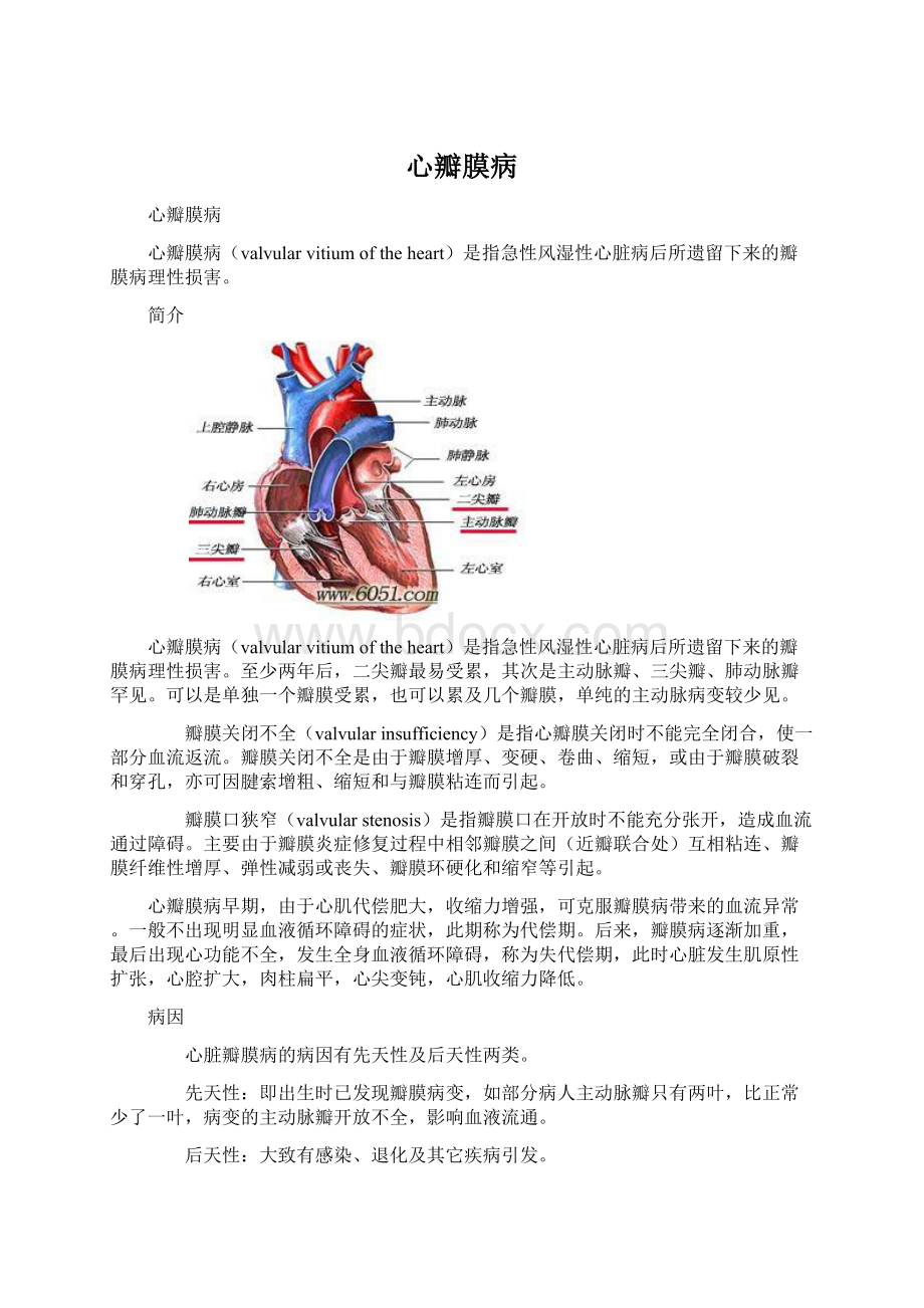 心瓣膜病.docx_第1页