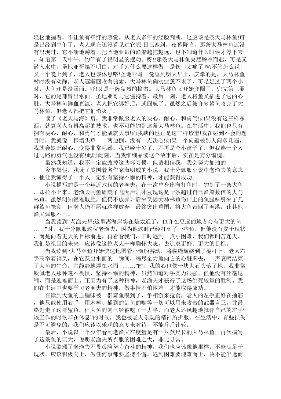 老人与海800字读后感.docx_第2页