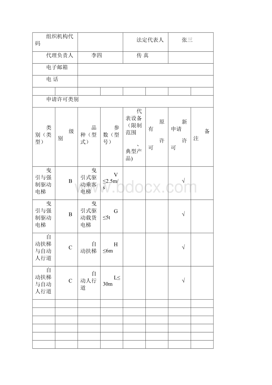 特种设备安装改造维修许可申请书材料样本Word下载.docx_第3页