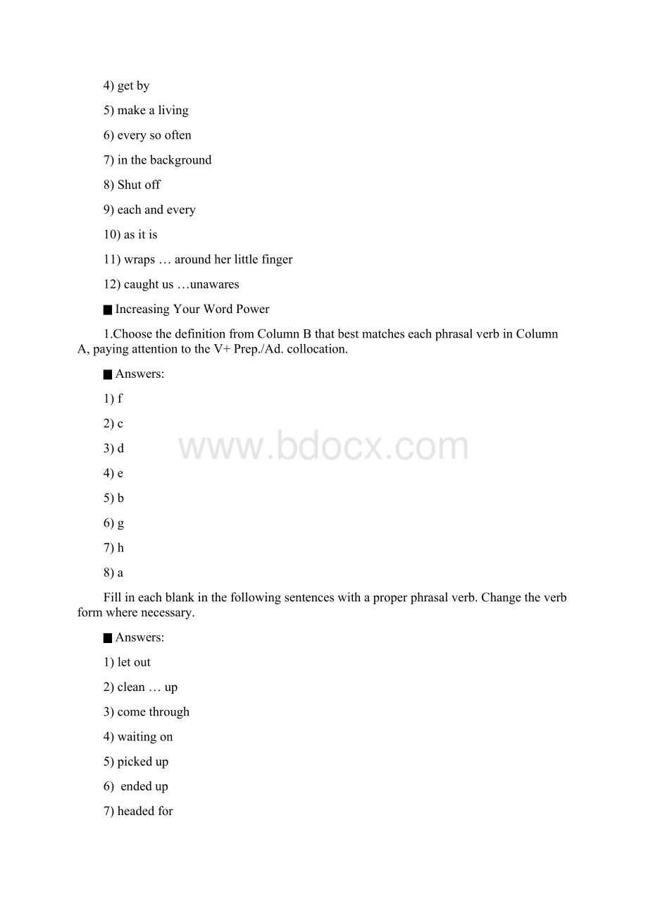 Unit 1 练习答案新世纪大学英语综合教程.docx_第2页