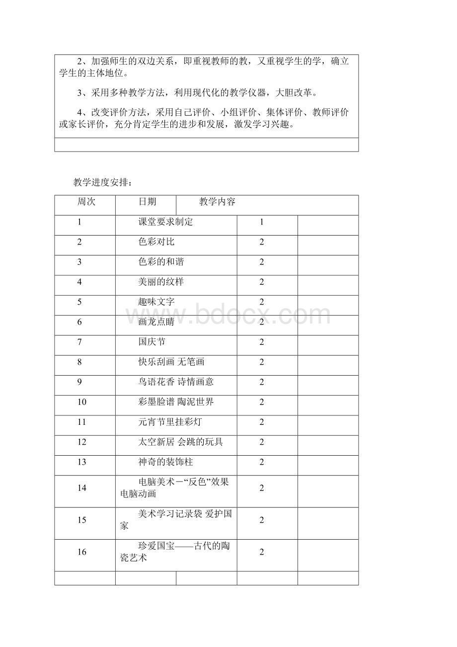 最新人教版小学五年级上册美术教案.docx_第2页