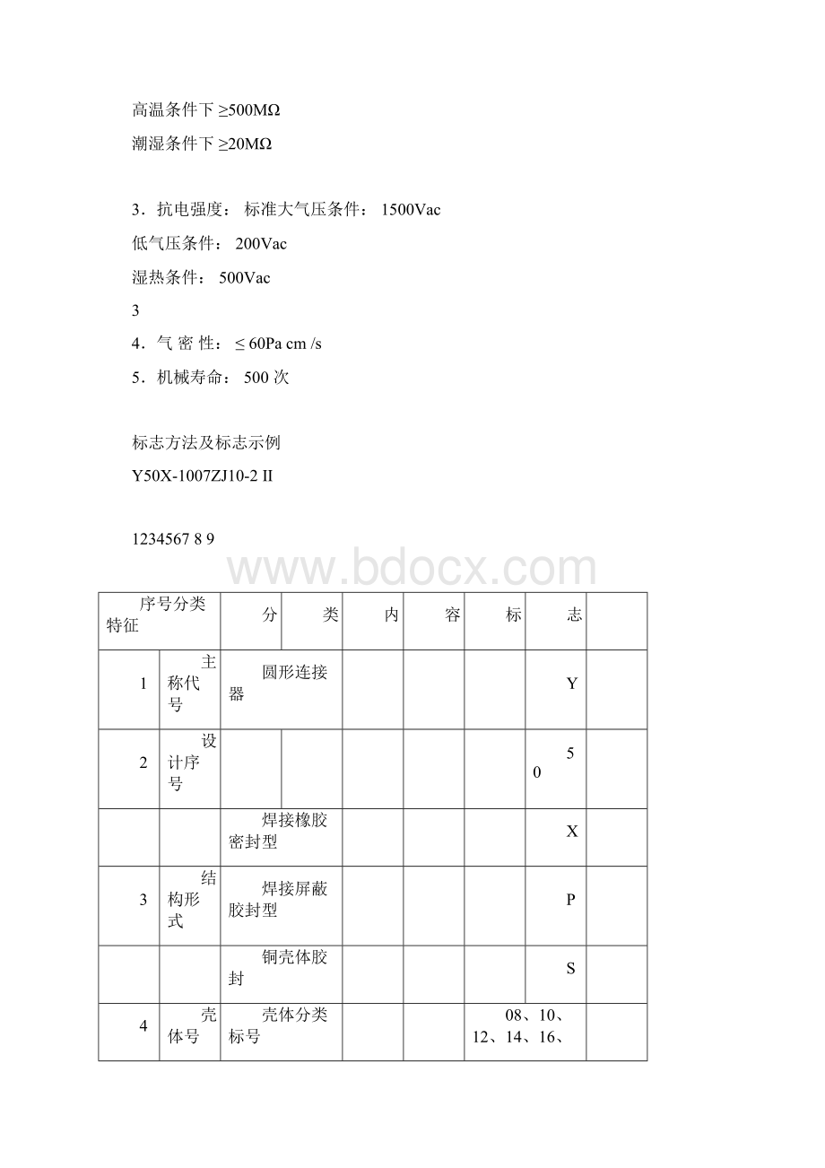 Y50X系列圆形电连接器汇编.docx_第2页