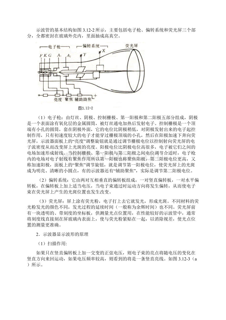 双踪示波器的使用Word文档下载推荐.docx_第2页