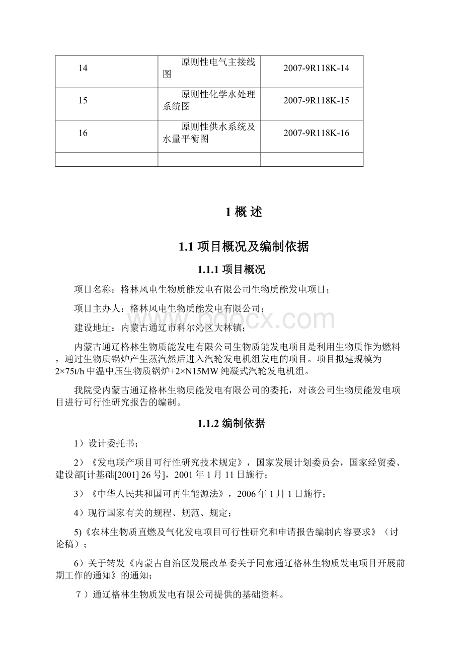 生物质能发电建设项目可行性研究报告.docx_第2页