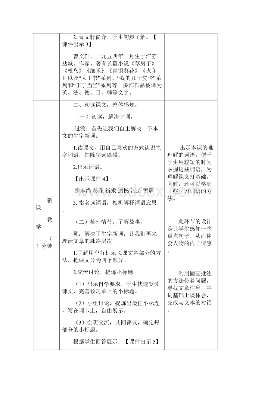 芦花鞋教案及教学反思Word格式.docx_第2页