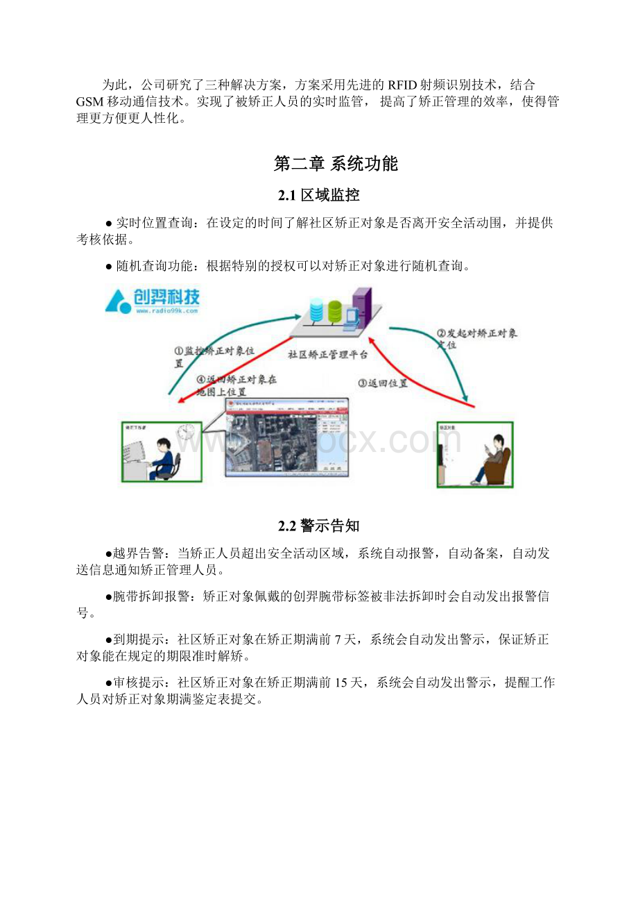 社区矫正人员定位管理系统解决方案.docx_第2页