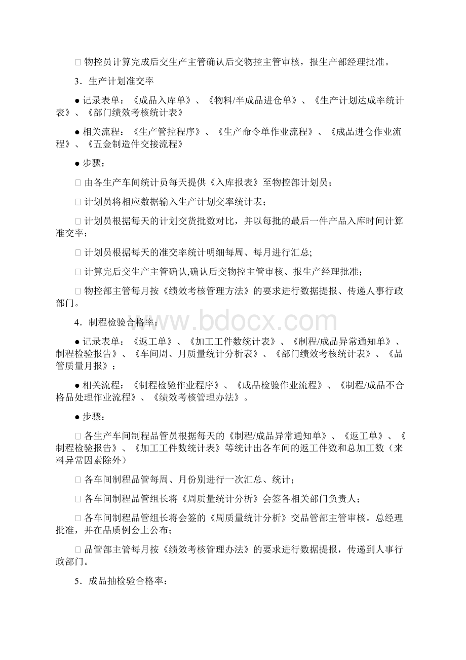 生产部门绩效考核指标546Word格式.docx_第3页