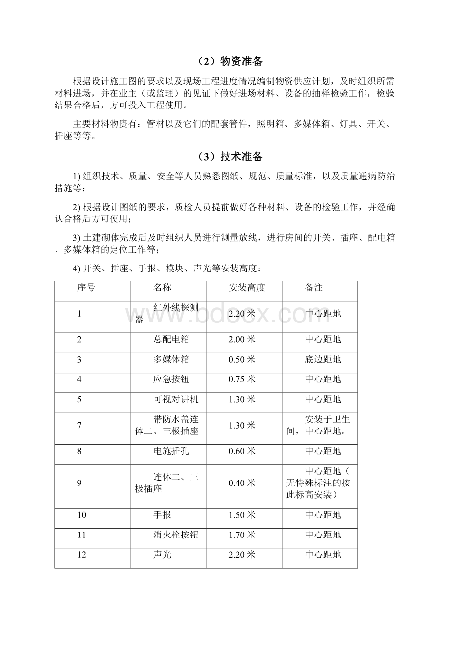 砌体内电气配管施工方案01.docx_第3页