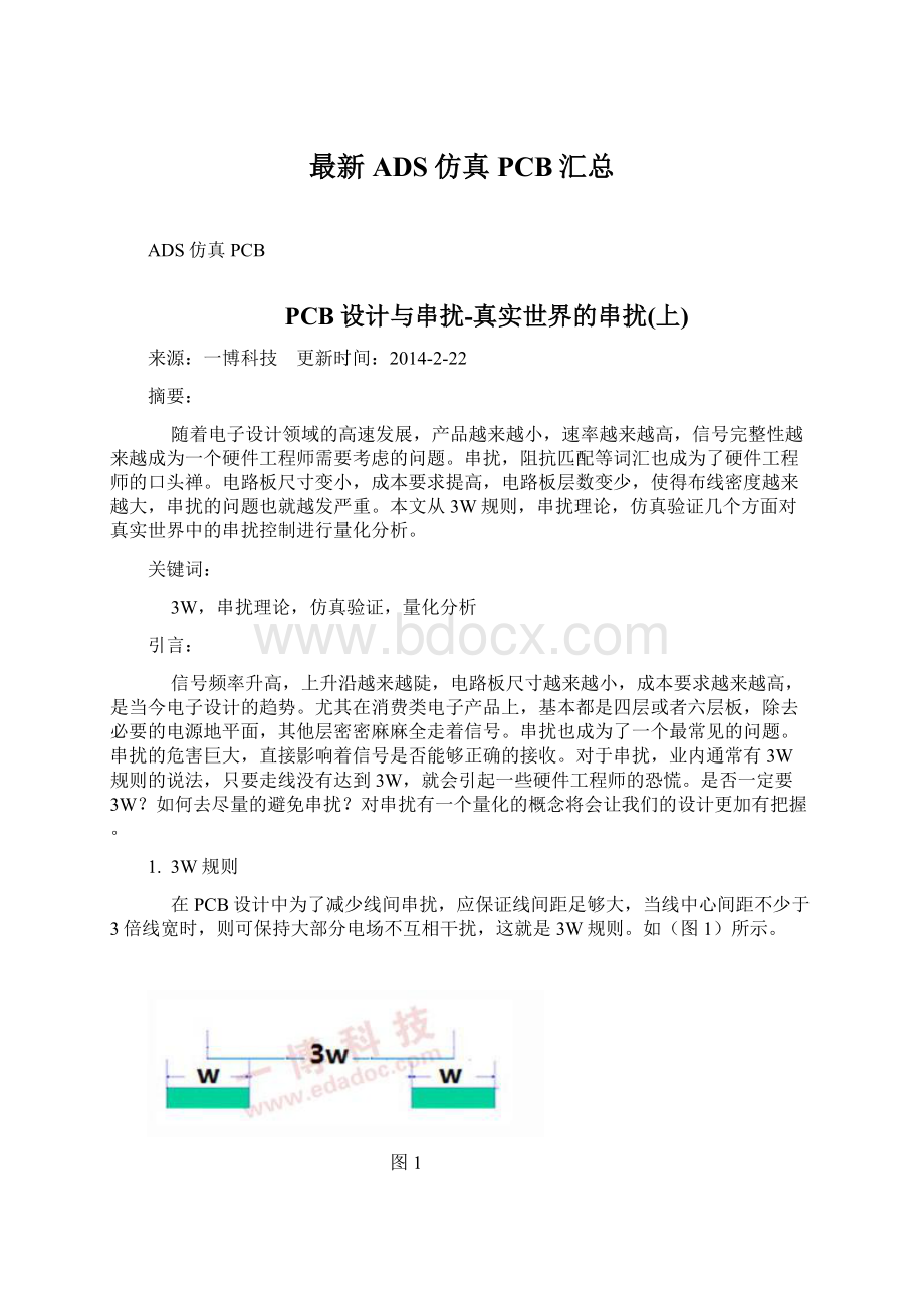 最新ADS仿真PCB汇总.docx_第1页