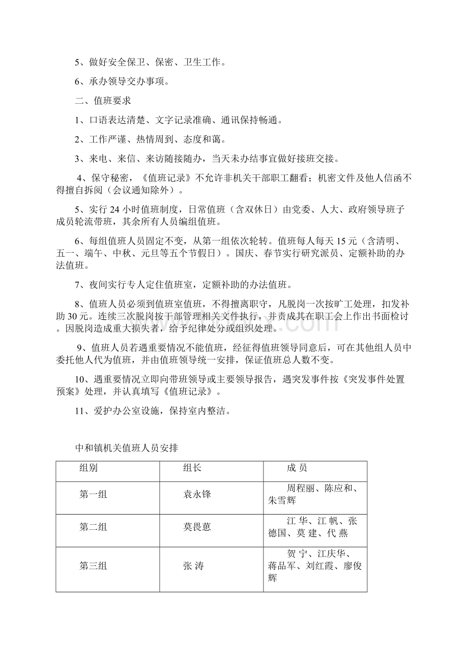 乡镇机关管理制度Word下载.docx_第2页