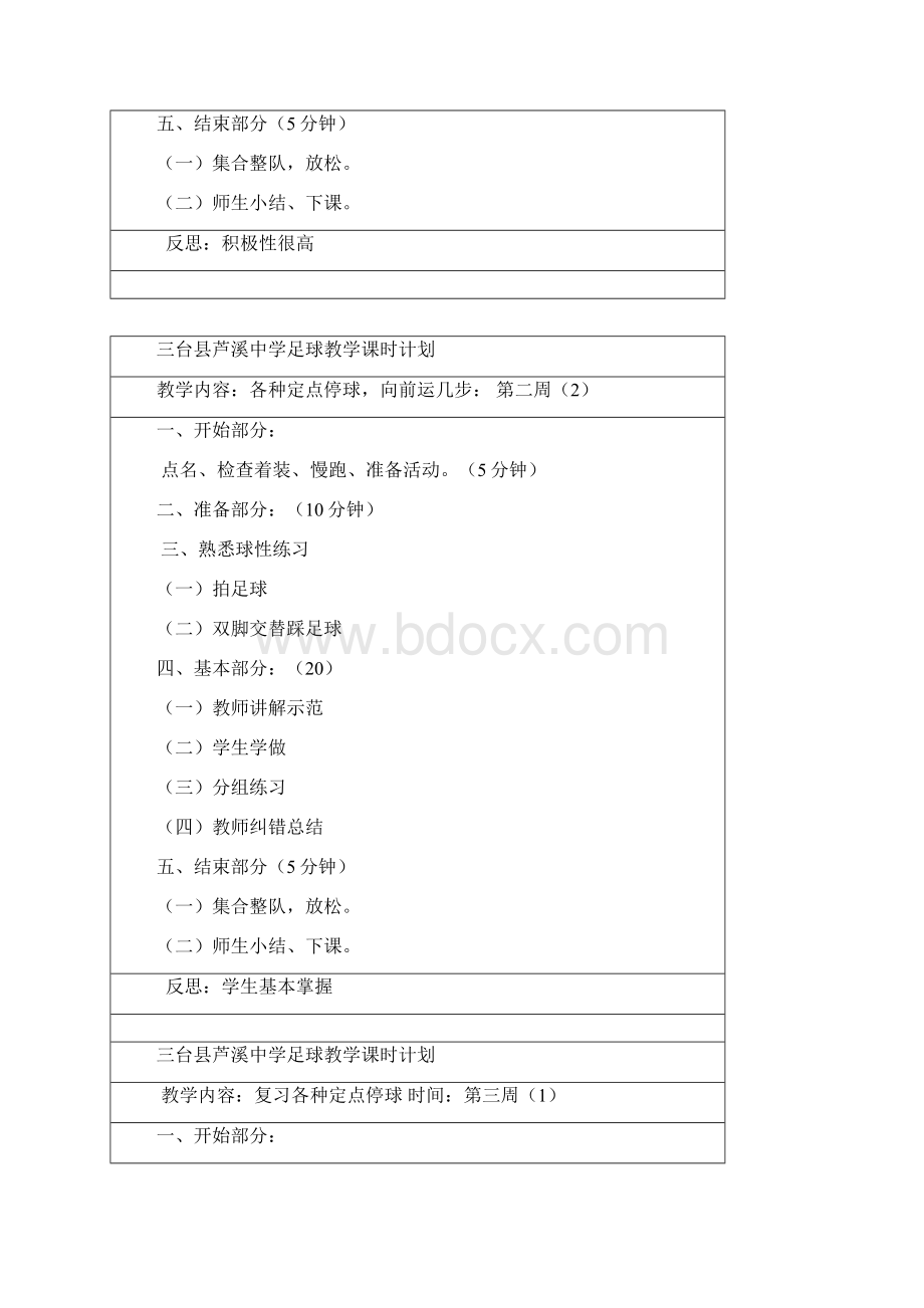 足球课教案模板Word文档格式.docx_第3页