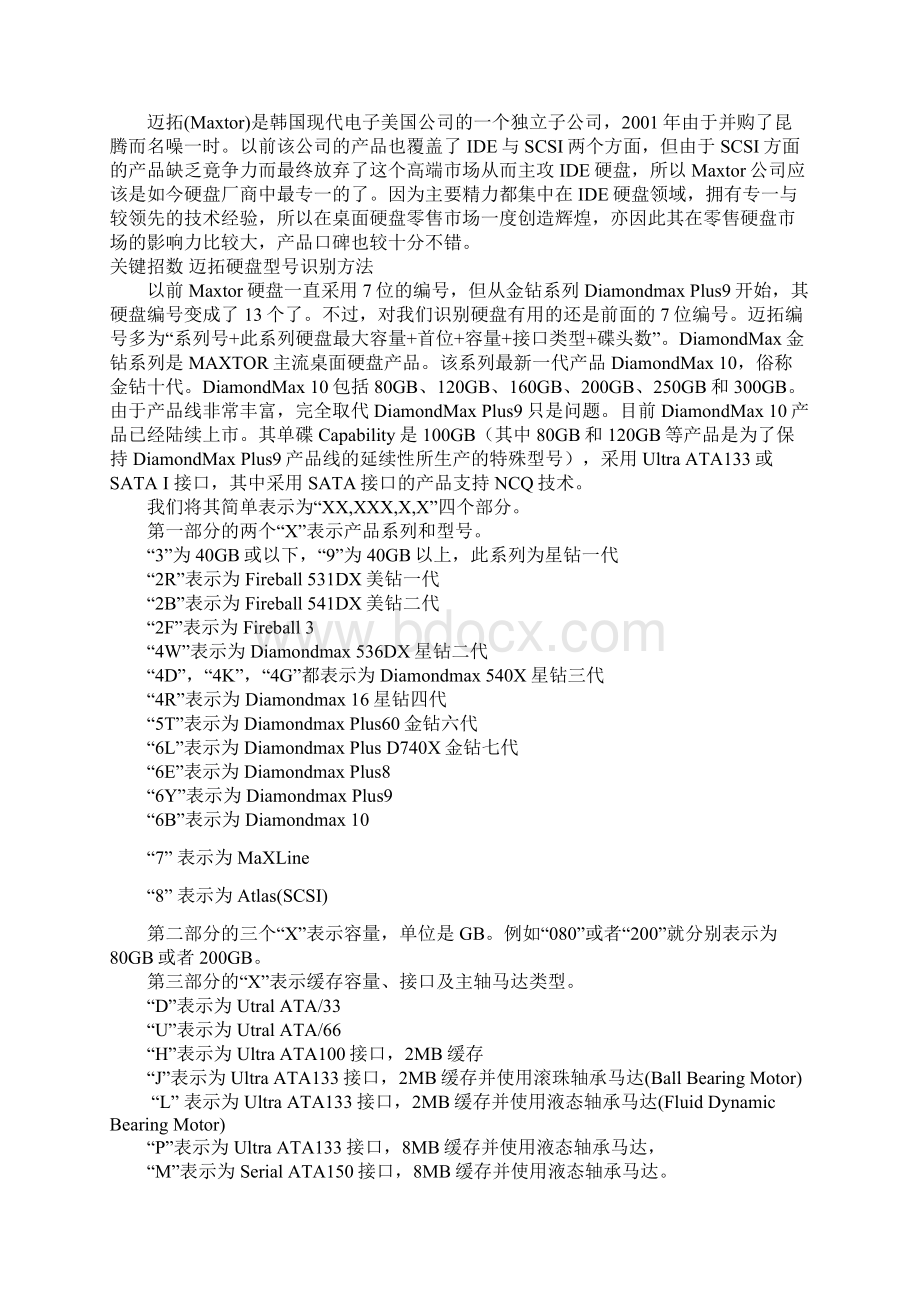 品牌硬盘编号和硬盘型号识别方法Word格式文档下载.docx_第3页