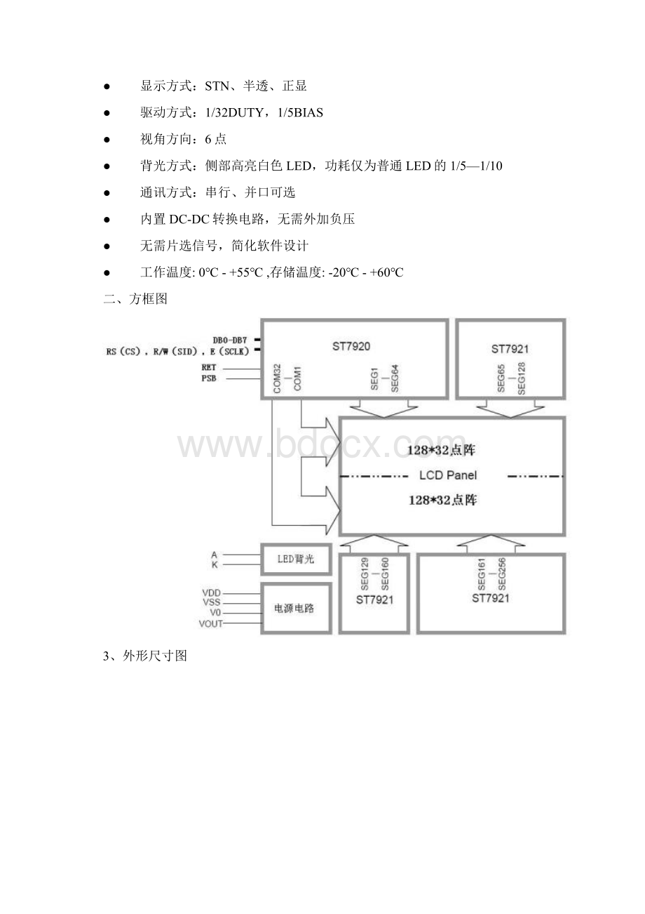 带中文字库的128X64液晶模块.docx_第2页