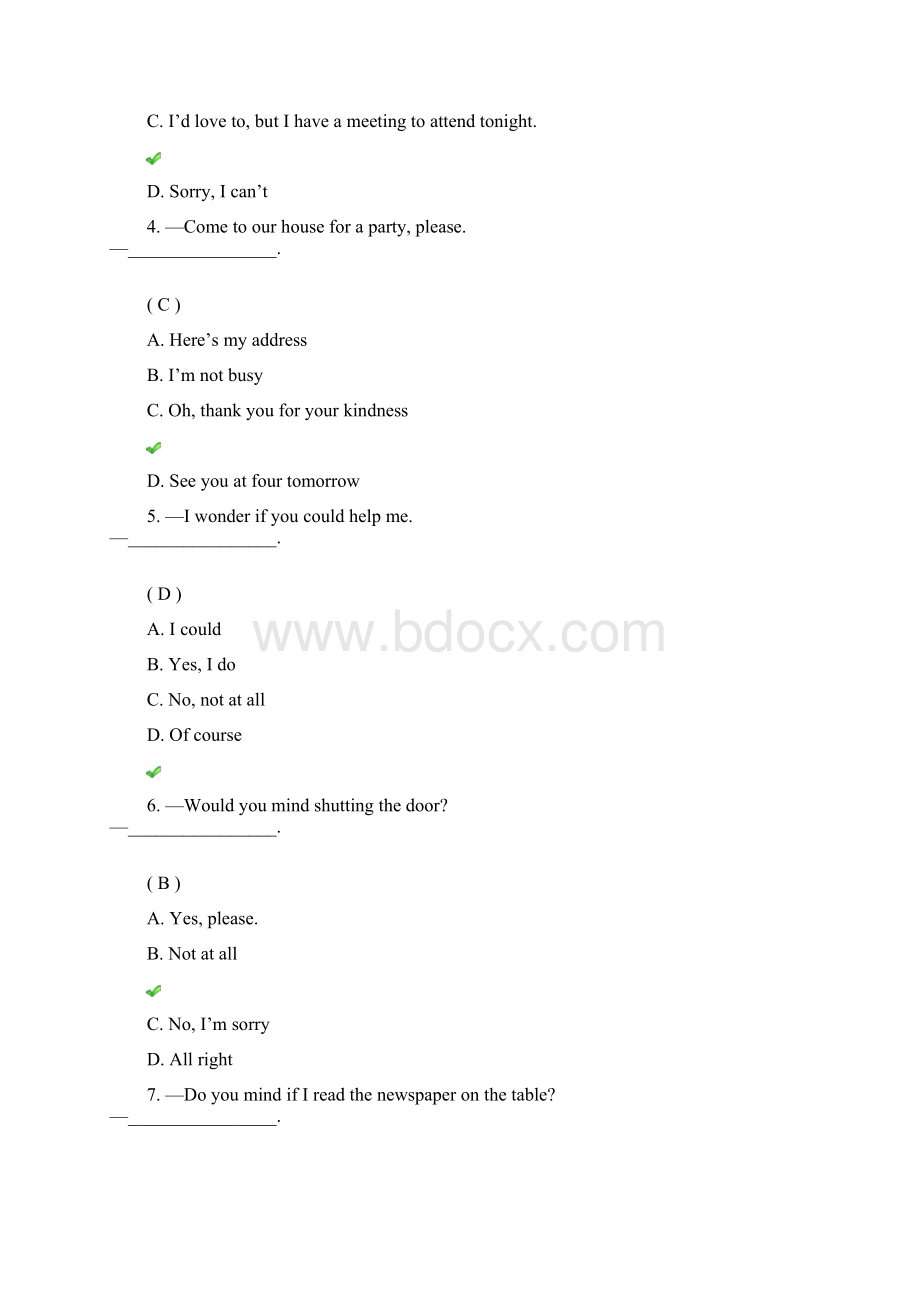 川大《大学英语三》第1次作业答案.docx_第2页