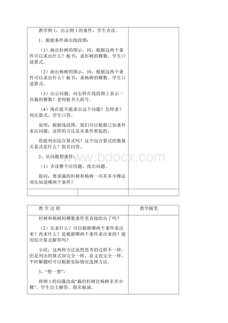 小学数学课时教学计划总第课时.docx_第2页