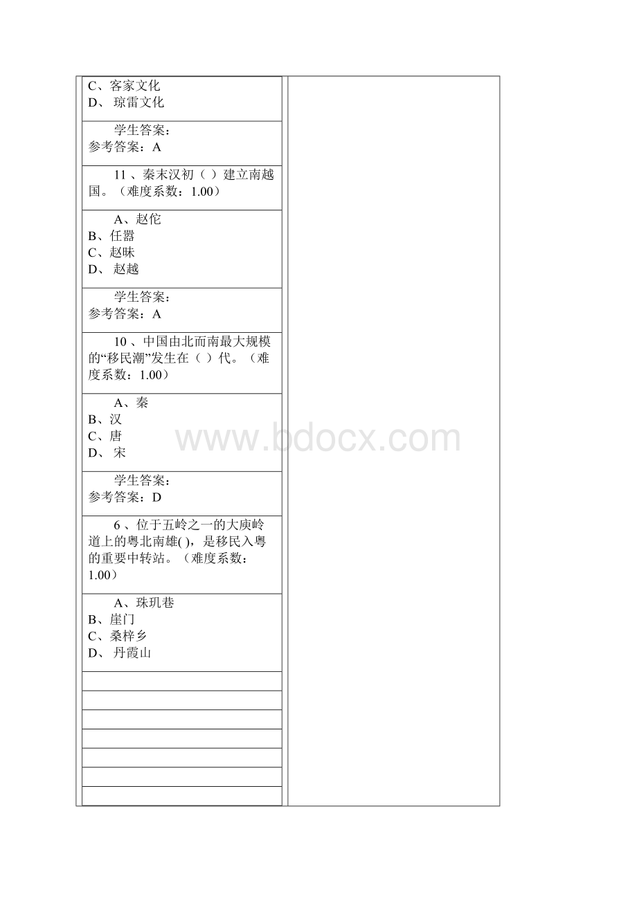 地域文化本科岭南民间文化答案Word文件下载.docx_第2页