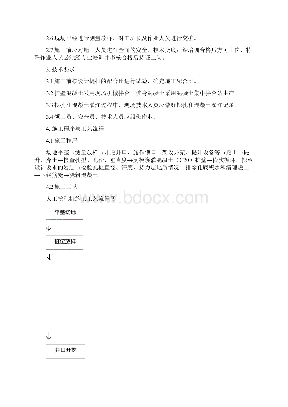 挖孔桩施工作业指导书.docx_第2页