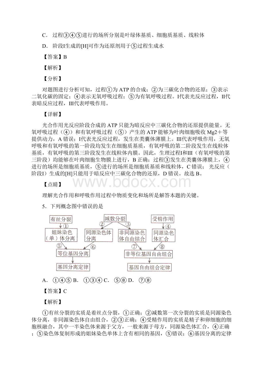 学年高三理综测试生物试题共4套.docx_第3页