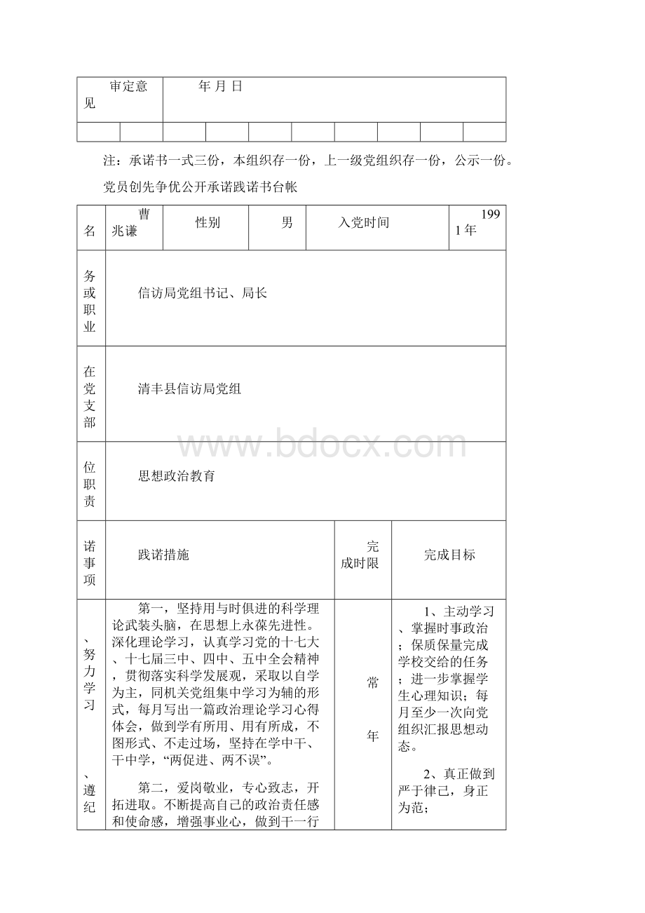 基层党组织公开承诺践诺书Word格式.docx_第2页