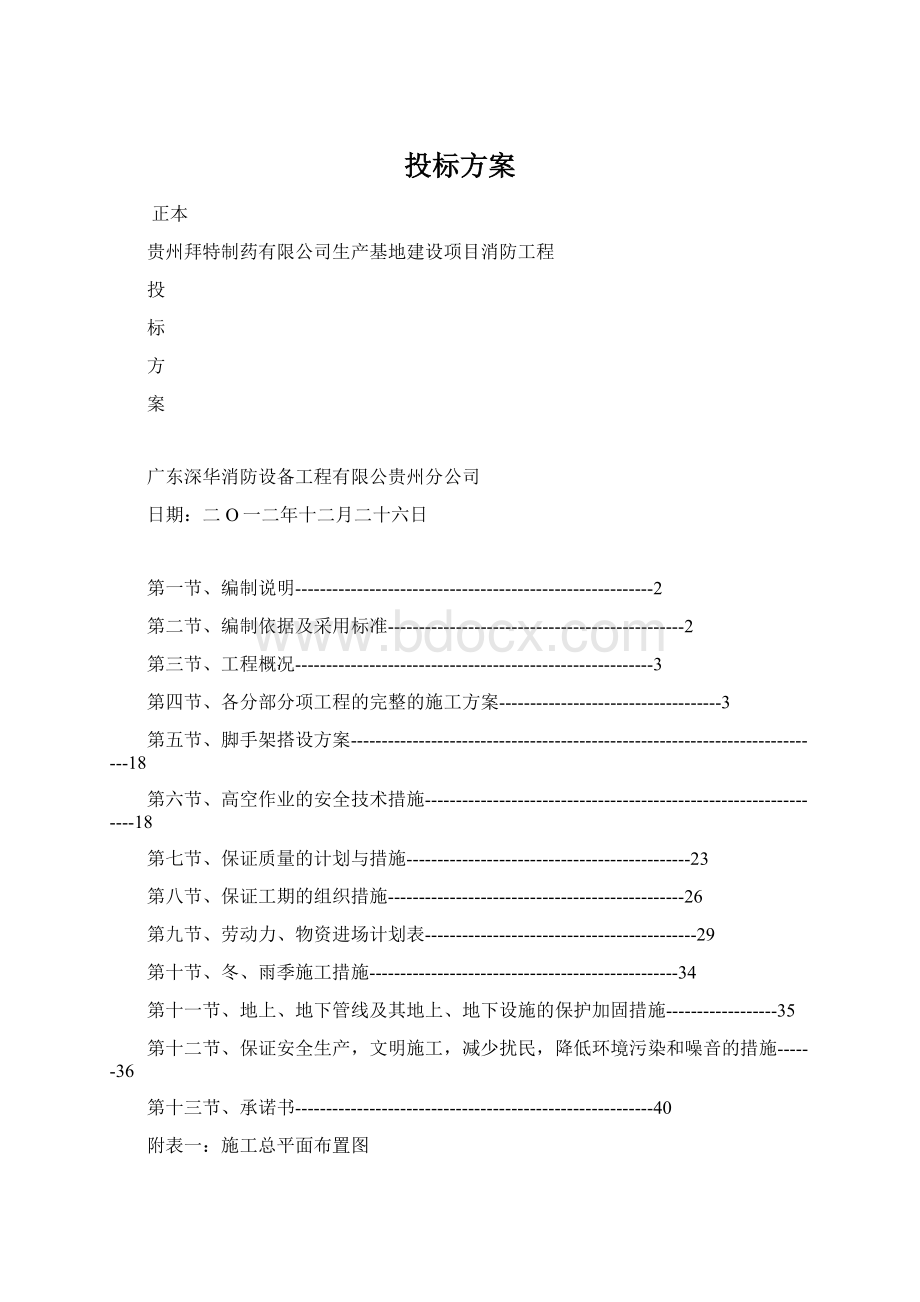 投标方案.docx_第1页