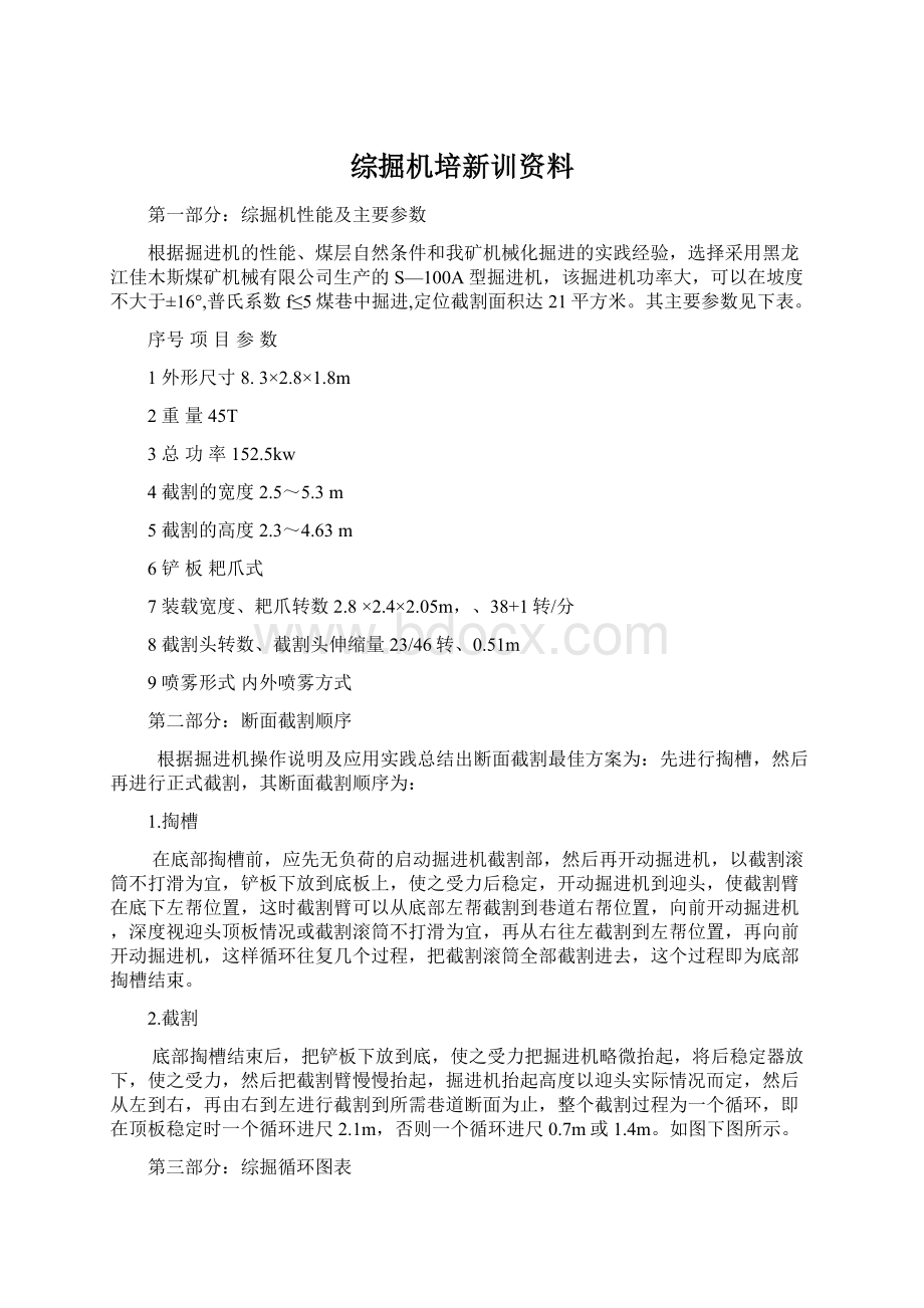 综掘机培新训资料.docx