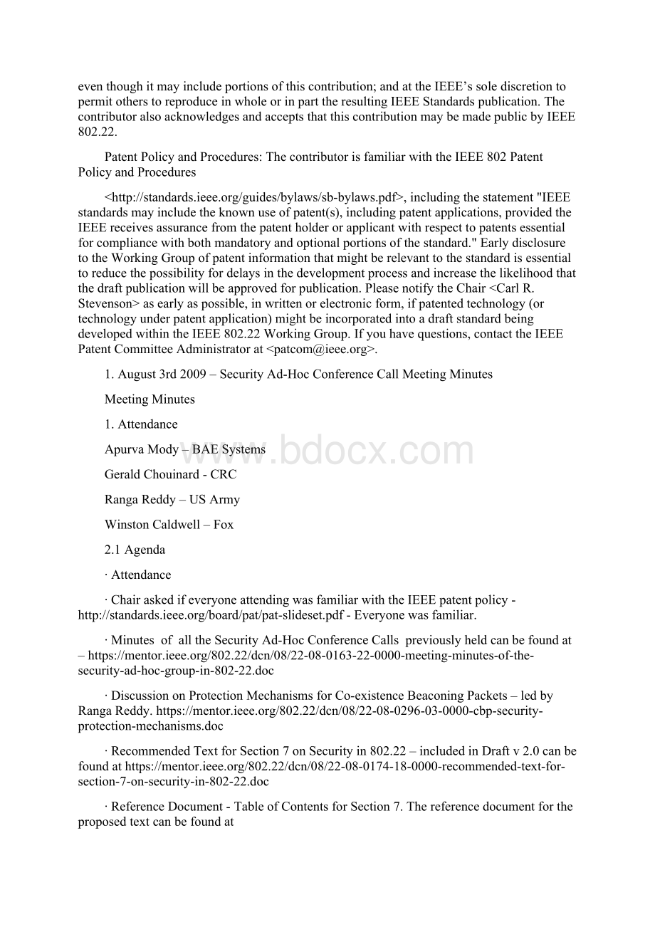 22090140150000meetingminutesofthesecurityandmanagementplaneproceduresadhocsWord格式文档下载.docx_第2页