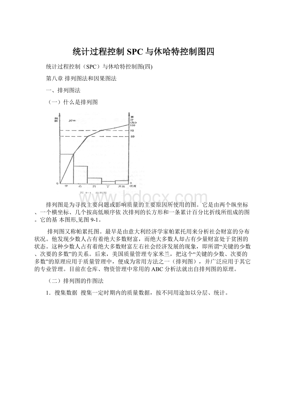 统计过程控制SPC与休哈特控制图四.docx