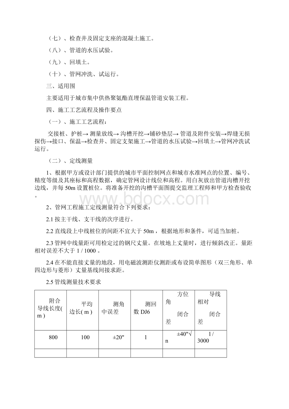 城市供热直埋管施工工法.docx_第2页