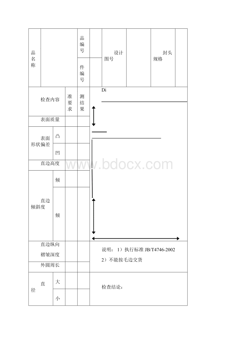 压力容器开孔划线质量检验卡.docx_第3页