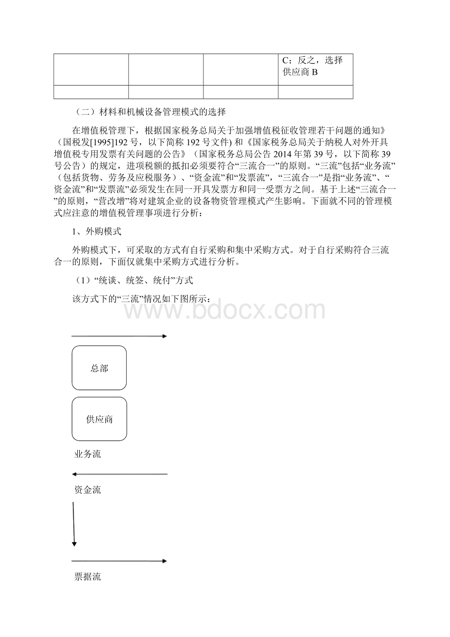 营改增对材料采购对管理系统和税务策划.docx_第3页