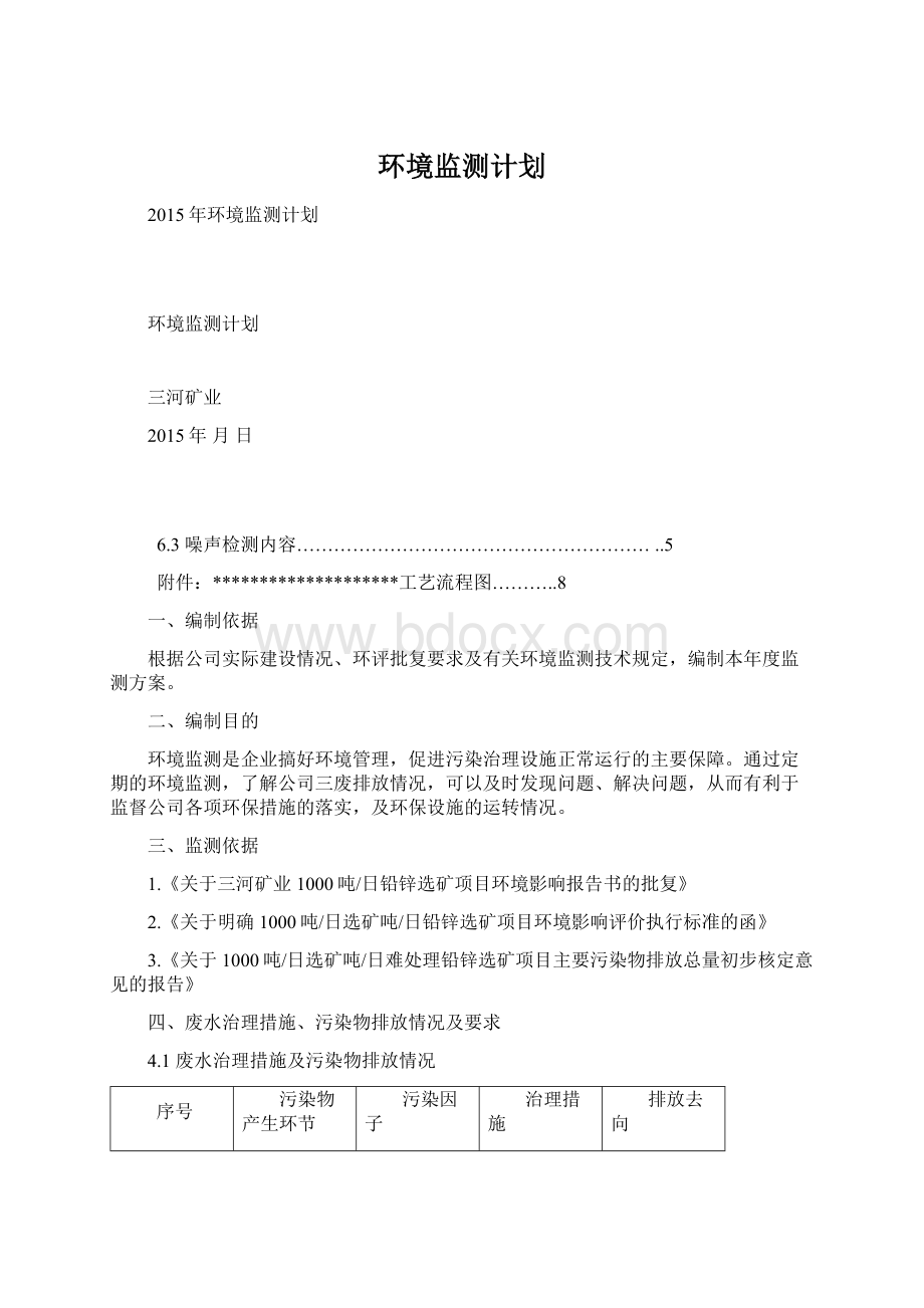 环境监测计划.docx_第1页