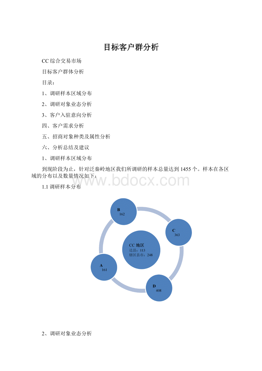 目标客户群分析Word文档格式.docx