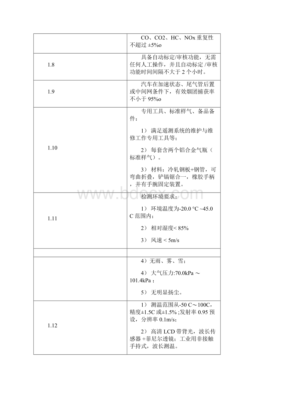 一固定式机动车尾气遥感监测系统Word格式文档下载.docx_第3页