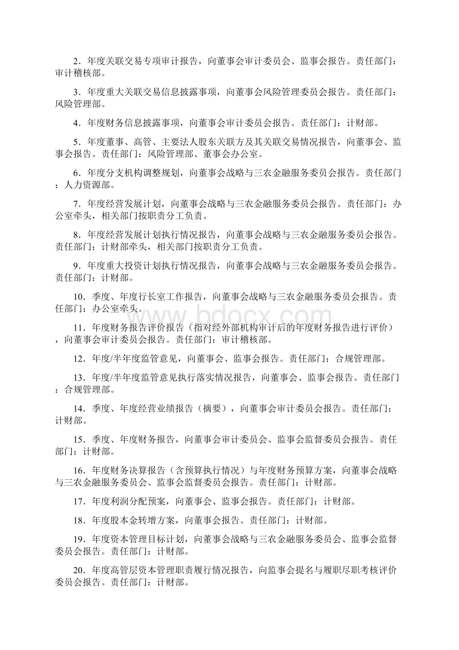 农村商业银行高管层向董事会及其专委会监事会及其专委会信息报告制度范本.docx_第2页