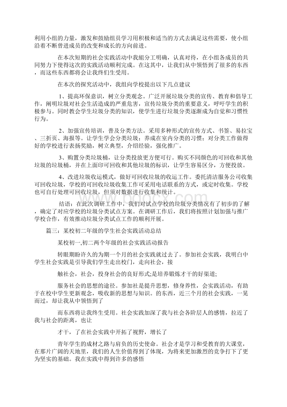 某项实践活动的总结Word格式.docx_第3页