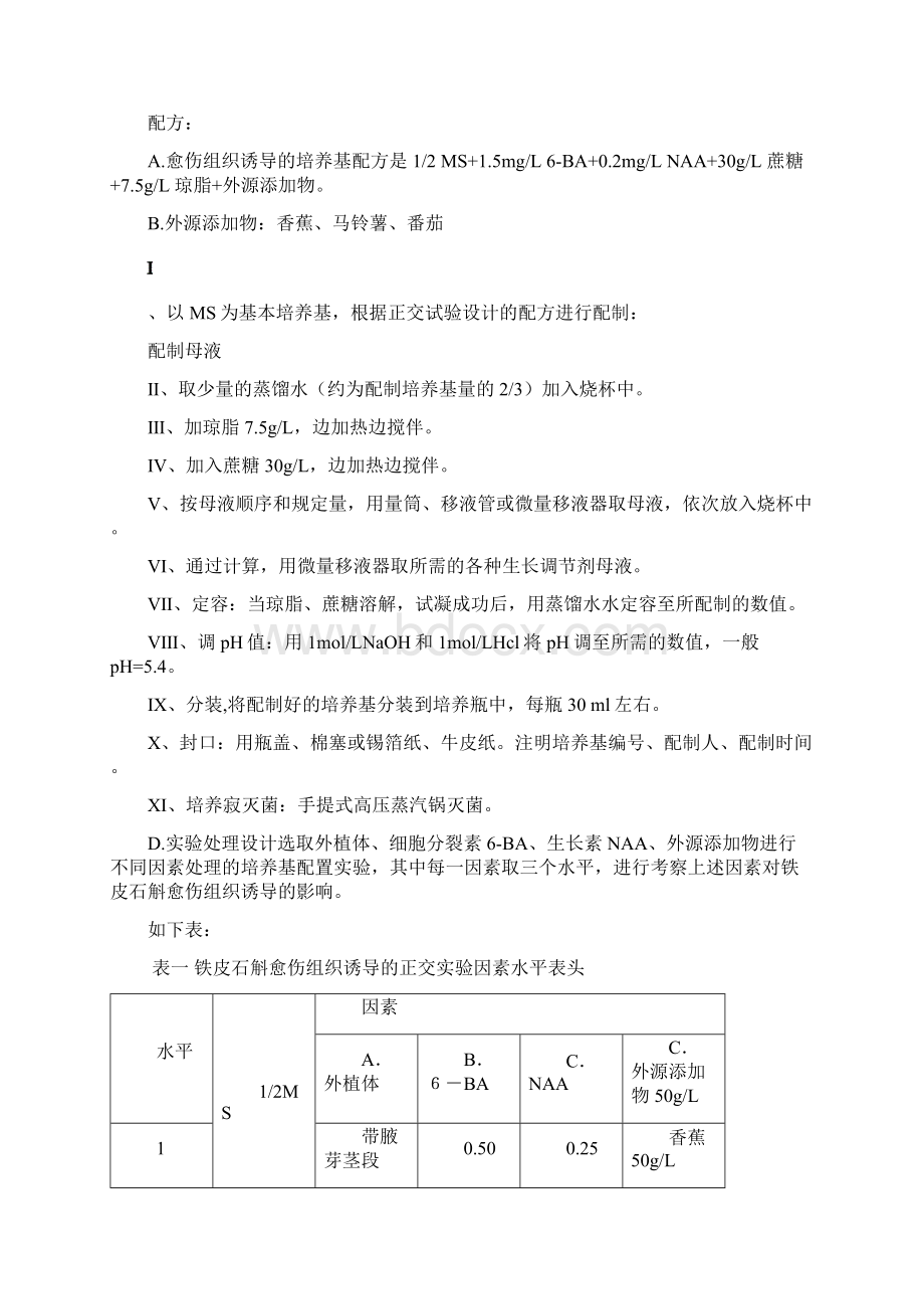 铁皮石斛愈伤组织诱导培养中的污染问题.docx_第3页