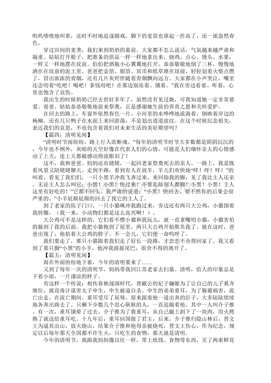 清明见闻作文500字Word文件下载.docx_第2页