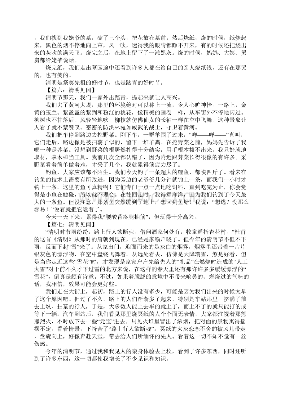 清明见闻作文500字Word文件下载.docx_第3页