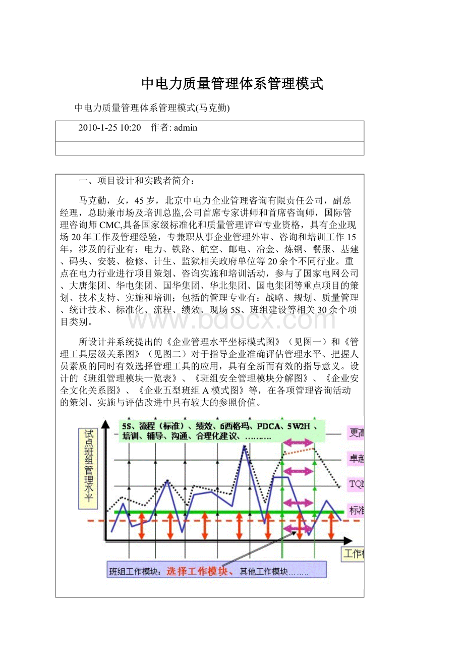 中电力质量管理体系管理模式.docx