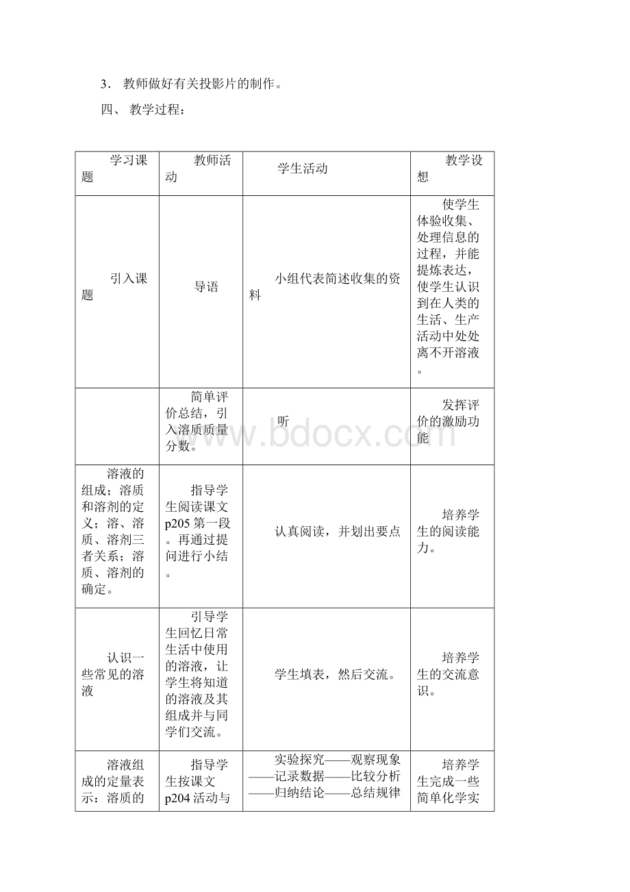 九年级化学下册73《溶液浓稀的表示》教案新版粤教版.docx_第2页