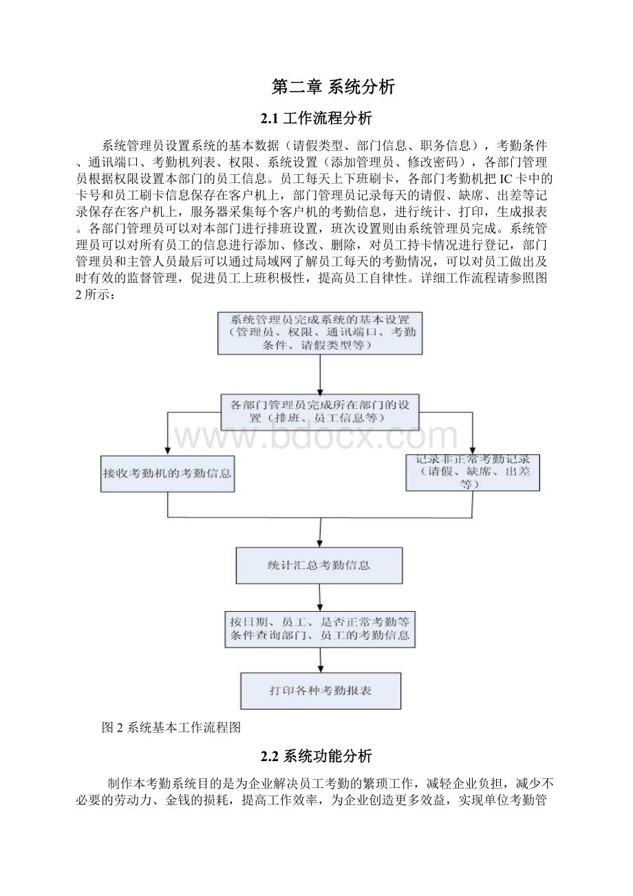 考勤管理系统设计论文Word文档下载推荐.docx_第3页