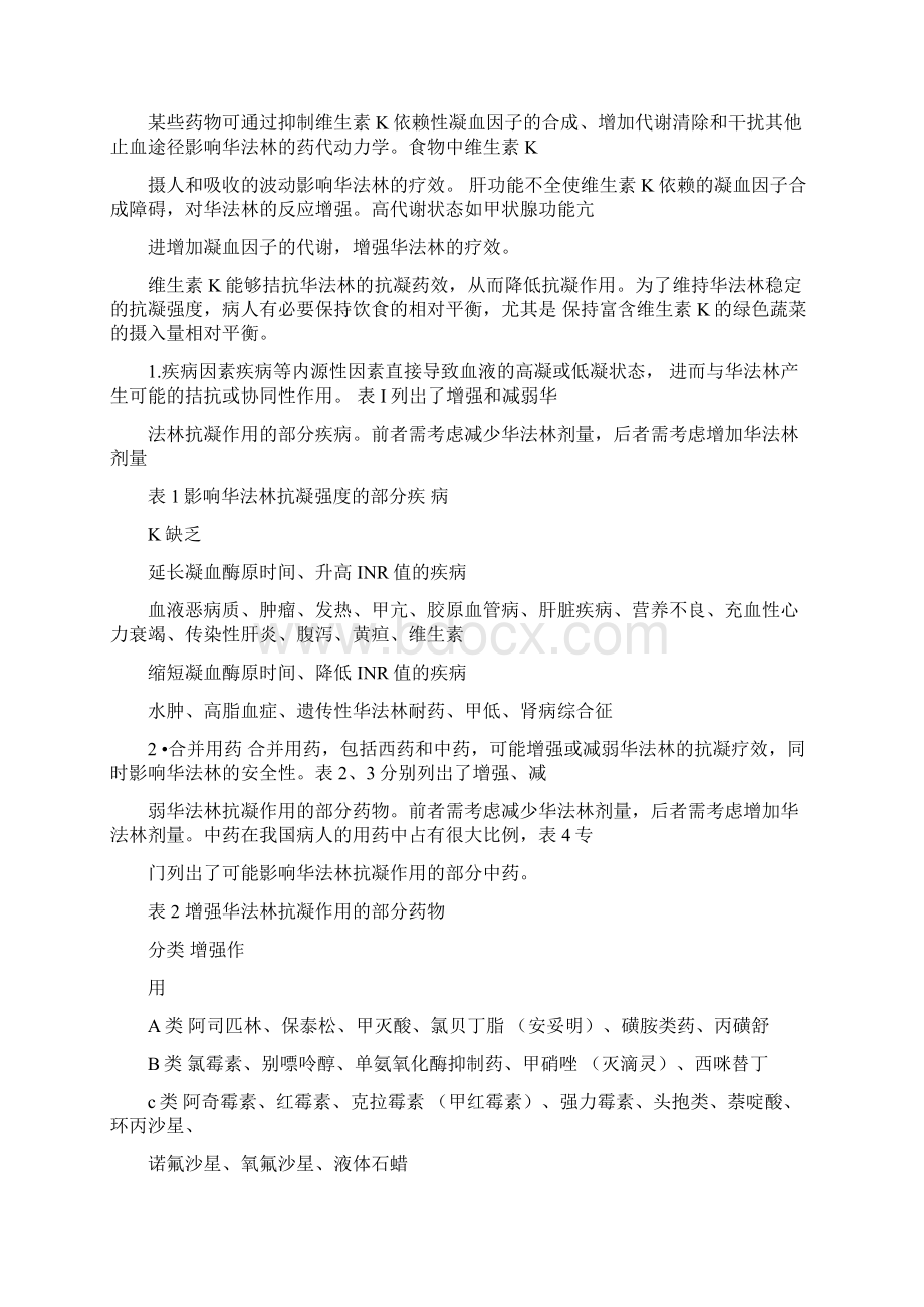 华法林应用指南Word文档下载推荐.docx_第3页