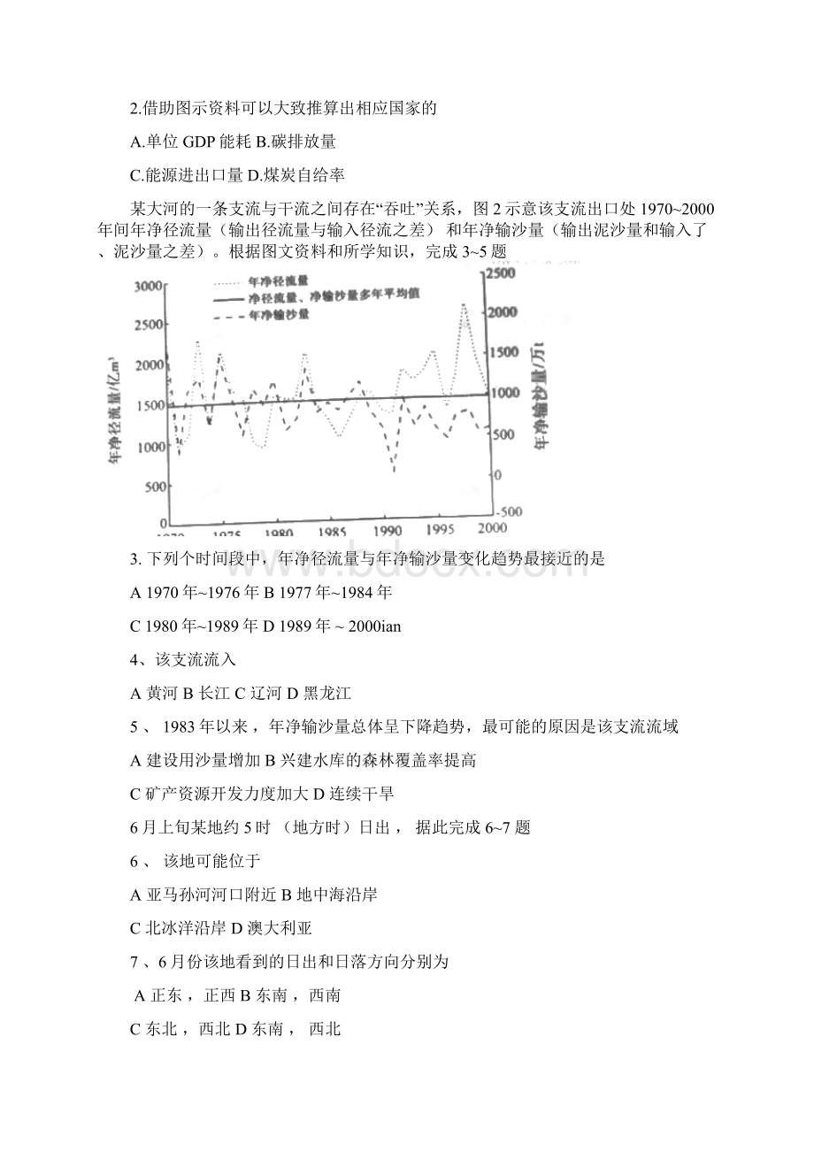 高考题文综全国卷word版.docx_第2页