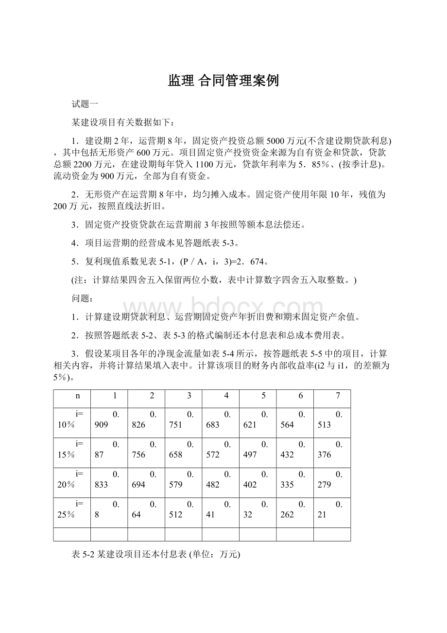 监理 合同管理案例.docx