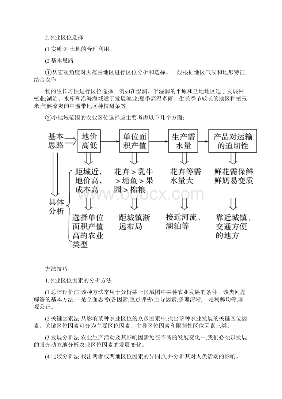 专题农业区位与区域农业的可持续发展精文档格式.docx_第2页